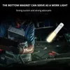 Kamp Fener Şarj Edilebilir LED Çadır Kamp Işıkları Yürüyüş Fenerler Dış Mekan Aydınlatma Kamp lambası USB Acil Durum Şarjı Kanca El Feneri Q231116