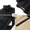 Men's Vests Men's Winter Thicken Fleece Warm Vest Jackets Men Sleeveless Coats Fashion Zipper Heating Vests Winter Men Clothing S-6XL 231115