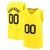 Collin Sexton Camisetas de baloncesto para niños Lauri Markkanen Mike Conley Bojan Bogdanovic 2023/24 ciudad amarilla Hombres Mujeres Camiseta juvenil