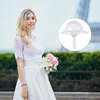 Flores decorativas espuma hemisfério bouquet titulares fornecimento de casamento buquês de noiva lidar com artificial diy segurando