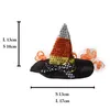 Dog Apparel Arrival 2023 Halloween Pet Hat Funny Cute Costume Cat Party Hats Witch For Dogs Cats Accessories