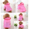 Dog Apparel Pet Supplies Raincoat Waterproof Colorfull Plastic Fashion Poncho Personalized Color Edge Costumes For Large Dogs XS-7XL