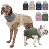 Dog Apparel Clothes Luxury Winter Jacket for Small Medium Large Dogs Waterproof Soft Padded Warm Pet Coat Safety Reflective Outfit 231114