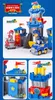 Blocks Tower Patrolla Canina Building Block Assembly Model Toy Rebound Car Children's Puzzle 231114