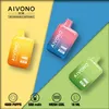 100% Original AIVONO AIM BOXX 4000 PUFFS VAPE 10 ML Förspillad engångspod E -cigarett 10 ml 20 Flavors Vaporizer Bar