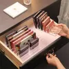 Storage Boxes 7 Cubicles Cosmetics Display Rack Large Capacity Powder Blusher Dresser Saving Space Multi-core Box Storge Organizer