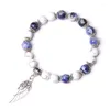 STRAND CRYSTAL STEEN SCHAMBELES Women 8mm Natuur vulkanische etherische olie -angst voor diffusor sieraden