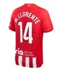 23 24 120 -årsjubileum Atletico Madrids Soccer Jerseys Griezmann 2023 2024 M.llorente Koke Saul J M Gimenez Correa Lemar Football Shirt Men Kids Kit Set Uniforms