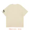 Designerski odzież modowa koszulka męskie Tshirt reprezentuje amerykańską High Street krótkie rękawa zużyty umyty uszkodzony Python Rock Print Loose Men's Women's T-shirt