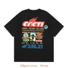 Vêtements de mode de créateurs T-shirts pour hommes Tshirt Travi Scotts Cactus Jac Cactus Série Lettre imprimée High Street Casual T-shirt à manches courtes pour hommes et femmes