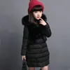 Jaquetas 2023 inverno quente para meninas moda pele com capuz crianças à prova d'água outwear crianças algodão forrado parkas 231115