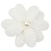 Haaraccessoires Diamond Pearl Bow Clip met dubbellaags Veelzijdige hoofddeksels voor kinderen Rand- en bovenkant Babyhoofdbanden voor meisjes