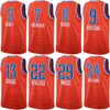 Imprimé Man Youth Basketball City Isaiah Joe Jerseys 11 Ousmane Dieng 13 Vasilije Micic 29 Kenrich Williams 34 Davis Bertans 9 Jaylin Williams 6 Icône de l'association