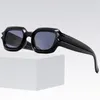 Lunettes de soleil 2023 Ins Style mode Rectangle cadre UV400 pour hommes femmes Punk Y2K rue lunettes nuances lunettes de soleil