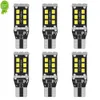 New 6pcs 1400LM T15 LED Lamp Light W16W LED Canbus No Error 2835 15SMD 912 921 Bulb Car Backup Reverse Light Auto Lamp 6000K Yellow