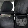 Novo upgrade Universal Car Seat Covers com TEXTURA DE TEXTURA DE SPONGE DE 3MM FIXA DE TEXTO DE TEXTURA PAR