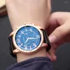 손목 시계 2023 Watch Men 's Belt Quartz Geneva 폭발성 패션 캐주얼 비즈니스 럭셔리 벌크 아이템 도매