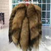 10Pcs/lot- 40cm/16" Real Genuine Fox Fur Tail Keychain Cosplay Toy Keyring Bag Purse Pendant Tassels