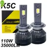 Nouveau K5C 110W 35000lm H7 LED Bulbe LED H7 Kit de phare FOG LUMIN