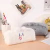 1Pc Kawaii Trousse À Crayons Grande Peluche École Papeterie Ours Mignon Stylo Pour Filles Sacs