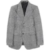 Мужские костюмы Пиджаки Винтажный клетчатый пиджак Британский стильный мужской пиджак Деловая повседневная куртка с двумя пуговицами для мужчин Обычный Hombre S3XL 231114