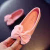 Chaussures de sport enfants filles printemps automne princesse étudiants enfants robe de danse en cuir fête
