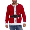 2023 Knitted Pullover Cover Up Men's Women's Lovers Sweater Autumn and Winter Christmas New Style