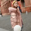 Down Coat Children Glossy Jackets Girls Winter Thicken Warm Outerwear Teens New Cotton Overcoat Kids Fashion Hooded Coats Casual Parkas J231115