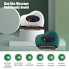 Ansiktsvårdsenheter Electric Guasha Massager Stone Heat Vibration Scraping Fat Board Neck Back Massage Skin Wrinkle Lifting Tools 231115
