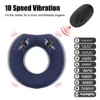 Vibrators Free Size Cockring Vibrators for Men Glans Exerciser Cock Enlargement Delay Ejaculation Trainer Sex Toys Erotic Ring Set 231115