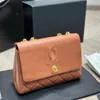 Wysokiej jakości designerka torba luksusowa torba na ramię Kobiet mody wróżki złoty łańcuch klamry łańcucha ramion Grinku wytłaczona osłona osłonowa torba crossbody torb