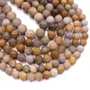 Loose Gemstones Clearance Natural Chrysanthemum Coral Jade Stone Beads Smooth Round Bead Gemstone For Jewelry Making DIY Bracelet Necklace