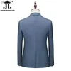 Mäns jackor S-6xl Men's Formal Blazer Fine Fashion Solid Color Groom Wedding Dress Suit Pock Business Sacka Jacket Tuxedol231115