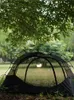 Tenten en schuilplaatsen Vidalido Sing Person Outdoor Camping Bed Tent Lichtgewicht en handig Net Anti-muggen Portab Aluminium Po Inner Q231115