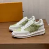 Designer Fashion Trainer Sneaker Intage Casual Shoes Virgils Alligator-Embossed Black Gra Braun White Green Cal Leder French Ablohs Herren Schuh MJXTE5002