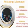 Other Massage Items Home Electric Guasha Scraping Cupping Body Massager Vacuum Cans Suction Cup Heating Anti Cellulite Gua Sha 231115