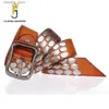 Belts FAJARINA Top Quality 38mm Unique Design Fashion Unisex Retro Belt Scaly Hip Hop Belts for Men Jean Mens Geunine Leather NW0039 Q231115