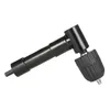 フリーシッピング08-10mm Black Professional Right Angle Bend Extende Extendion Right Angle Drill Attachment 90度コードレスドリルアダプターhcwqp