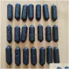 Charms Hexagon Prism Lava Stone Charms Aromatherapy Essential Oil Per Diffuser Pendant For Necklace Jewelry Making Drop Deli Dhgarden Dh7Be