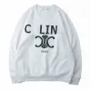 Mens Hoodies Designer Classic Women Sweatshirts Tryckt broderi Casual Loose Hooded Fleece Sweater Clothing High Street Cotton Tops Clothe I3zi#