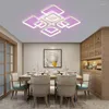 Plafonniers LED moderne salon lustre chambre lampe étude lumière gradation cuisine salle à manger éclairage