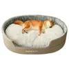 kennlar pennor hund säng tvättbar kennel fyra säsonger husdjur stor soffa plus sammet tjock djup sömndypa valpmatta för små till stora hundar 231114
