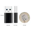 Multi-function Metal USB 3.1 3.0 USB A Male to Type-C Female Fast Charging Data Sync OTG Adapter Converter 10Gbps 15W 5V3A