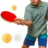 Balles de tennis de table 50pcs / set 3 étoiles Pingpong 40 ABS avancé avec couture Drop 231115