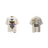Hellstar University T-shirt Trendy Hip-Hop Rapper Graffiti Print Short Sleeves T Shirts Unisex Cotton Tops Man Vintage T-shirts Summer Loose119