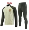 ANSU FATI Camisetas de football TRACKSUIT kit 23/24 Barcelona uomo barca ragazzi adulti LEWANDOWSKI F. DE JONG TRAINING SUIT giacca chandal futbol survêtement