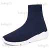 Chaussures habillées Chaussures pour femmes nouvelles chaussures de sport simples au printemps et en été couple haut chaussures décontractées chaussettes chaussures papa chaussures grand T231115