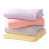 Couvertures doux respirant lit couverture pour bébé adultes coton été couette couvre-lit sur le plaid canapé jeter maison luxe décor