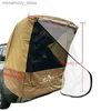 Палатки и укрытия Простая палатка для багажника автомобиля, солнцезащитный козырек, непромокаемая автомобильная задняя удлинительная палатка для самостоятельного вождения, барбекю, кемпинг, походная палатка Q231117