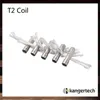 Kanger T2 -spole för KangerTech Clearomizer Changale spolhuvud 1,8hm 2,2Hm 2,5Hm spolar 100% autentiska